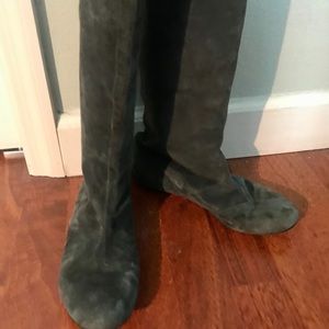 Fornarina Grey Suede Boots